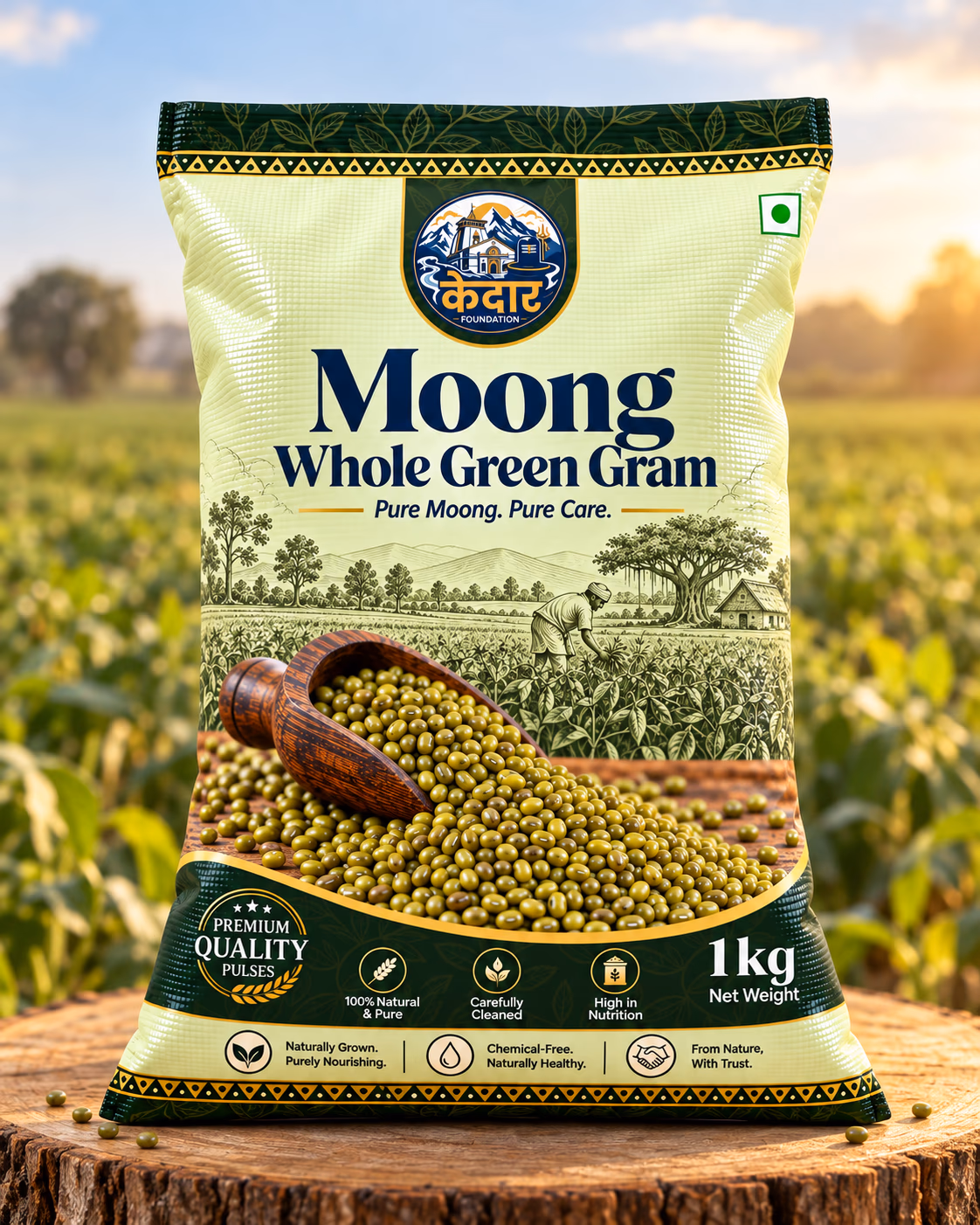 Moong Whole