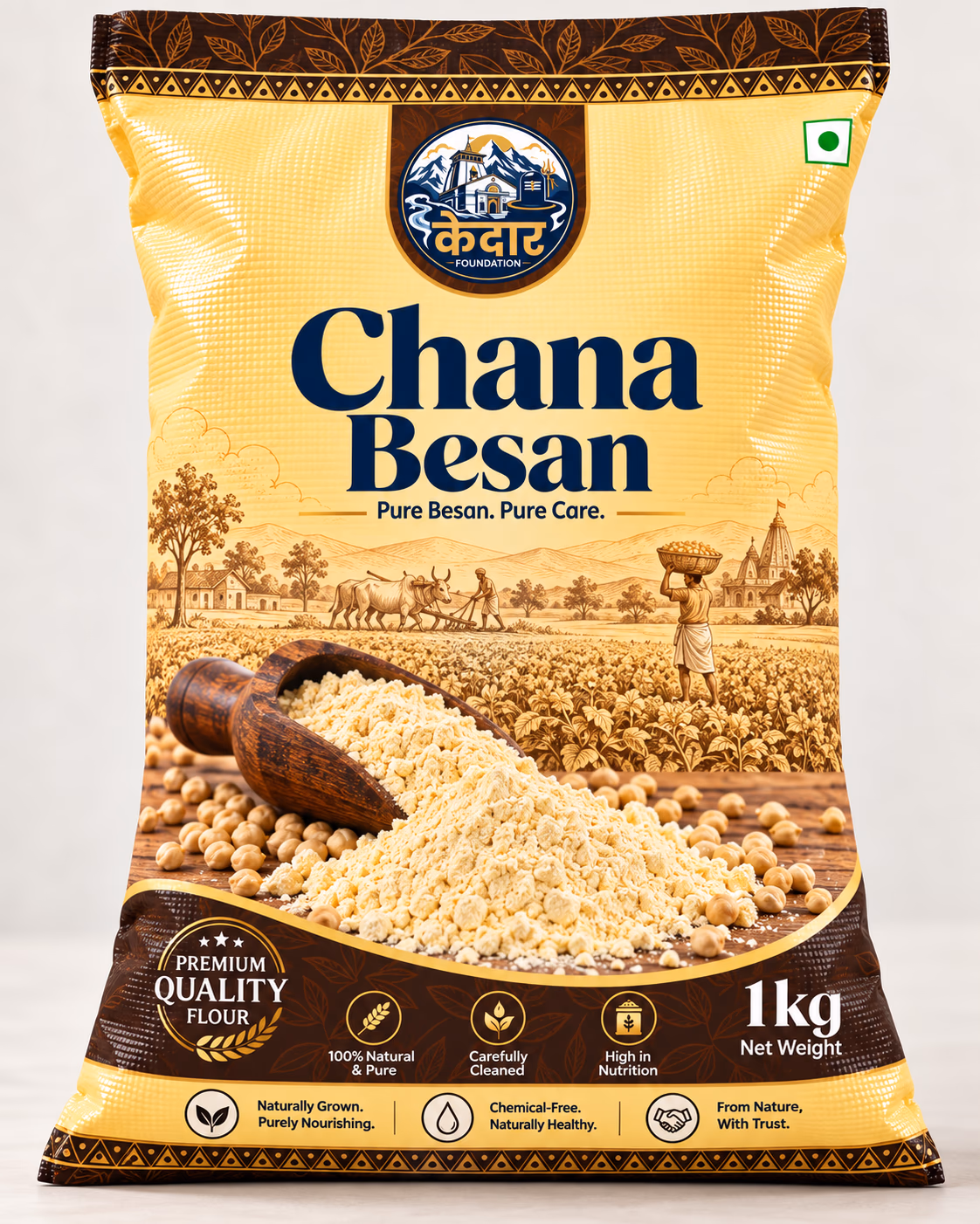 Chana Besan — Front