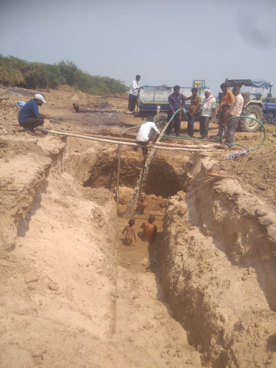 Farmer irrigation and water management 4